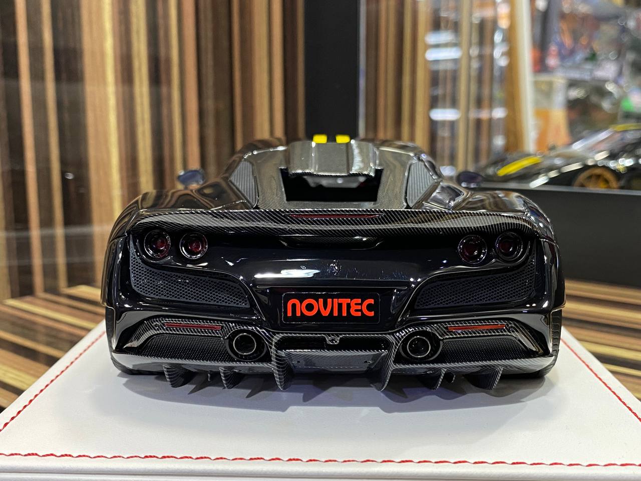 1/18 IVY Merit Models Ferrari F8 N-Largo Novitec - Limited Edition Resin Collectible|Sold in Dturman.com Dubai UAE.