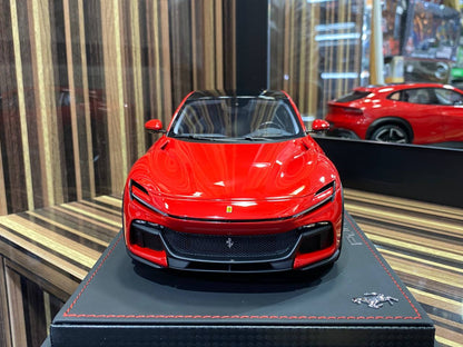1/18 BBR Models Ferrari Purosangue Red - Limited Edition Resin Collectible|Sold in Dturman.com Dubai UAE.