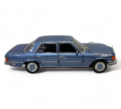 Norev Mercedes-Benz 350 SE Limited Edition 500 - 1/18 Diecast Model, Blue 1973|Sold in Dturman.com Dubai UAE.
