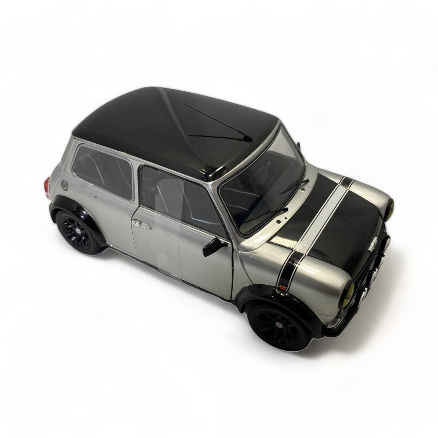 1/18 Solido Diecast - Mini Cooper Sport (1998) in Silver|Sold in Dturman.com Dubai UAE.