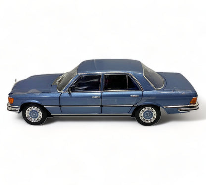 Norev Mercedes-Benz 350 SE Limited Edition 500 - 1/18 Diecast Model, Blue 1973|Sold in Dturman.com Dubai UAE.