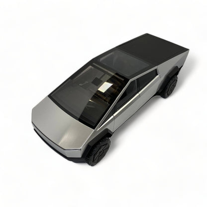 1/18 Tesla Diecast - Cyber truck in Striking Silver Finish Model Car|Sold in Dturman.com Dubai UAE.