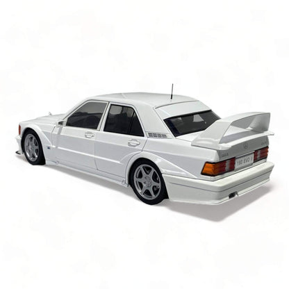 1/18 Diecast Mercedes Benz 190E EVO White 1990 by Solido Model Car - Dturman Dubai|Sold in Dturman.com Dubai UAE.