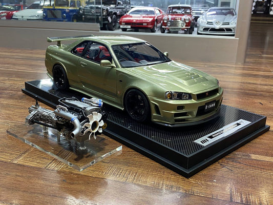 NISSAN SKYLINE GT-R R34 Z-Tune 1/12 by MotorHelix|Sold in Dturman.com Dubai UAE.