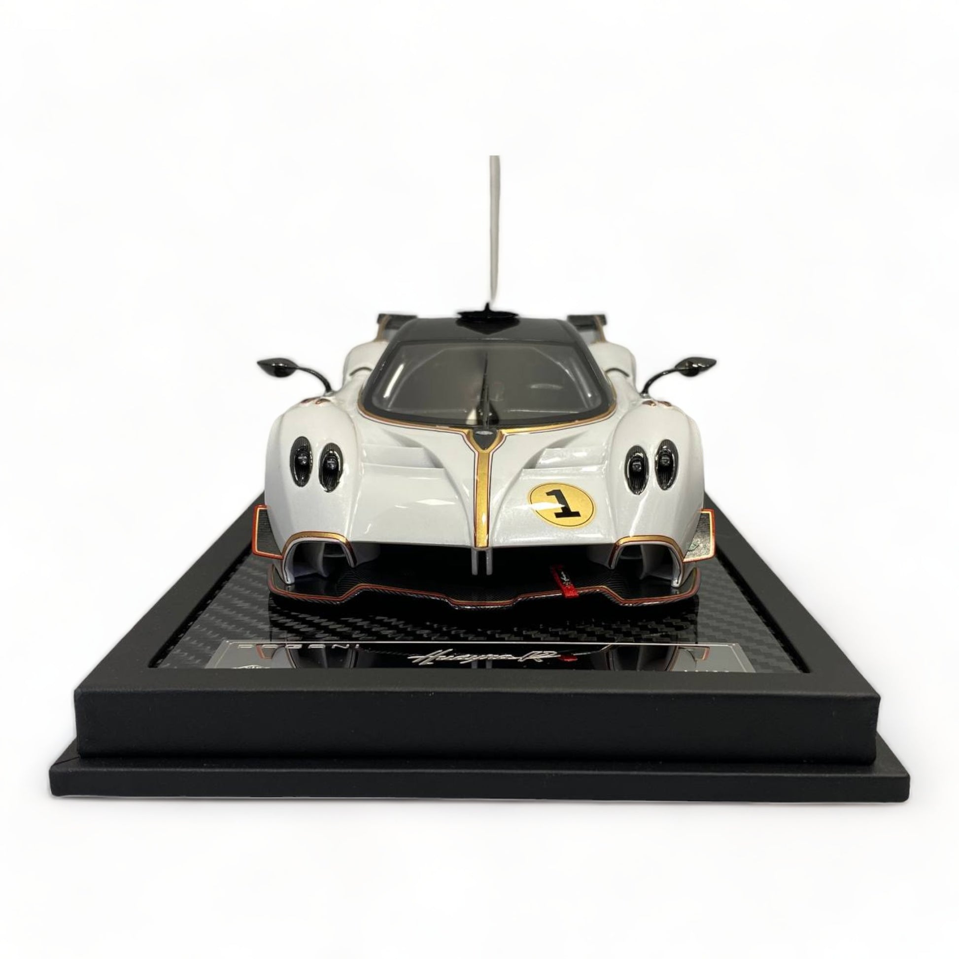 Pagani HUAYRA R #1 WHITE by VIP Models|Sold in Dturman.com Dubai UAE.