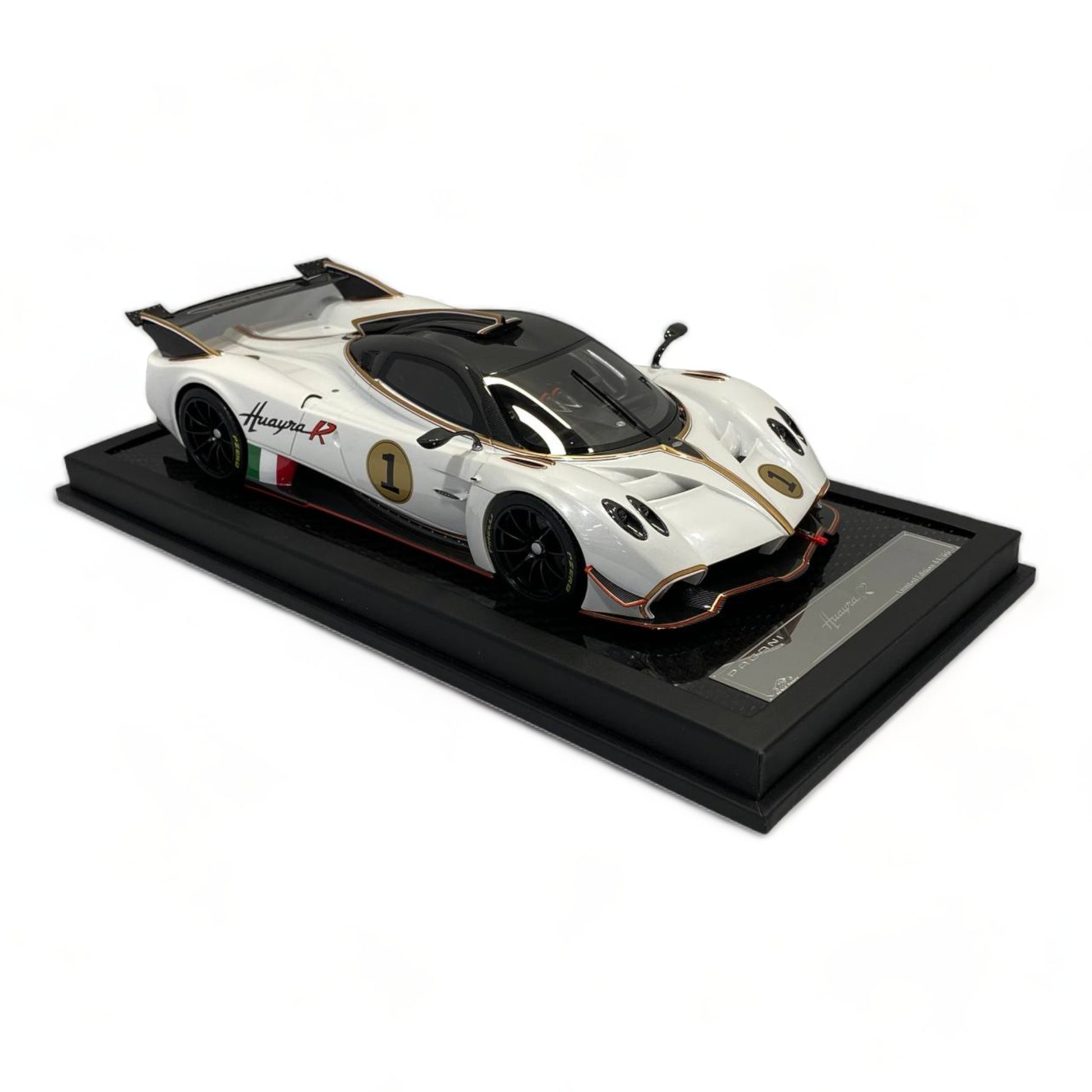 Pagani HUAYRA R #1 WHITE by VIP Models|Sold in Dturman.com Dubai UAE.