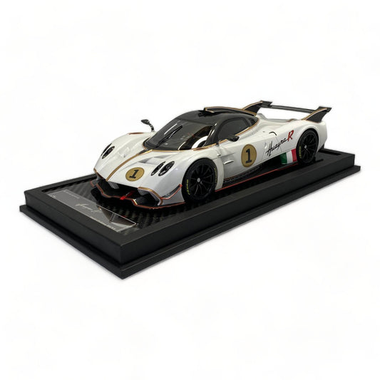 Pagani HUAYRA R #1 WHITE by VIP Models|Sold in Dturman.com Dubai UAE.