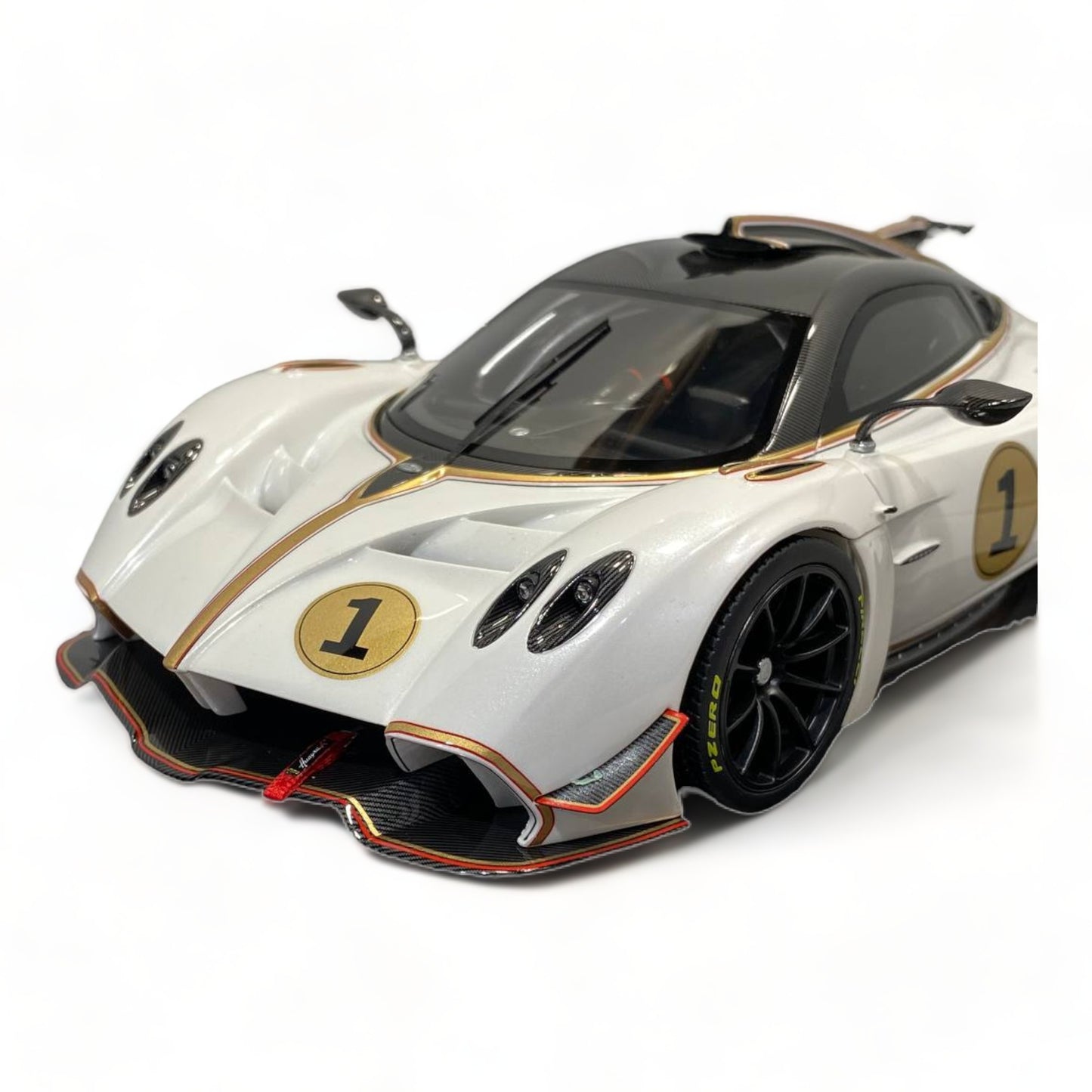 Pagani HUAYRA R #1 WHITE by VIP Models|Sold in Dturman.com Dubai UAE.