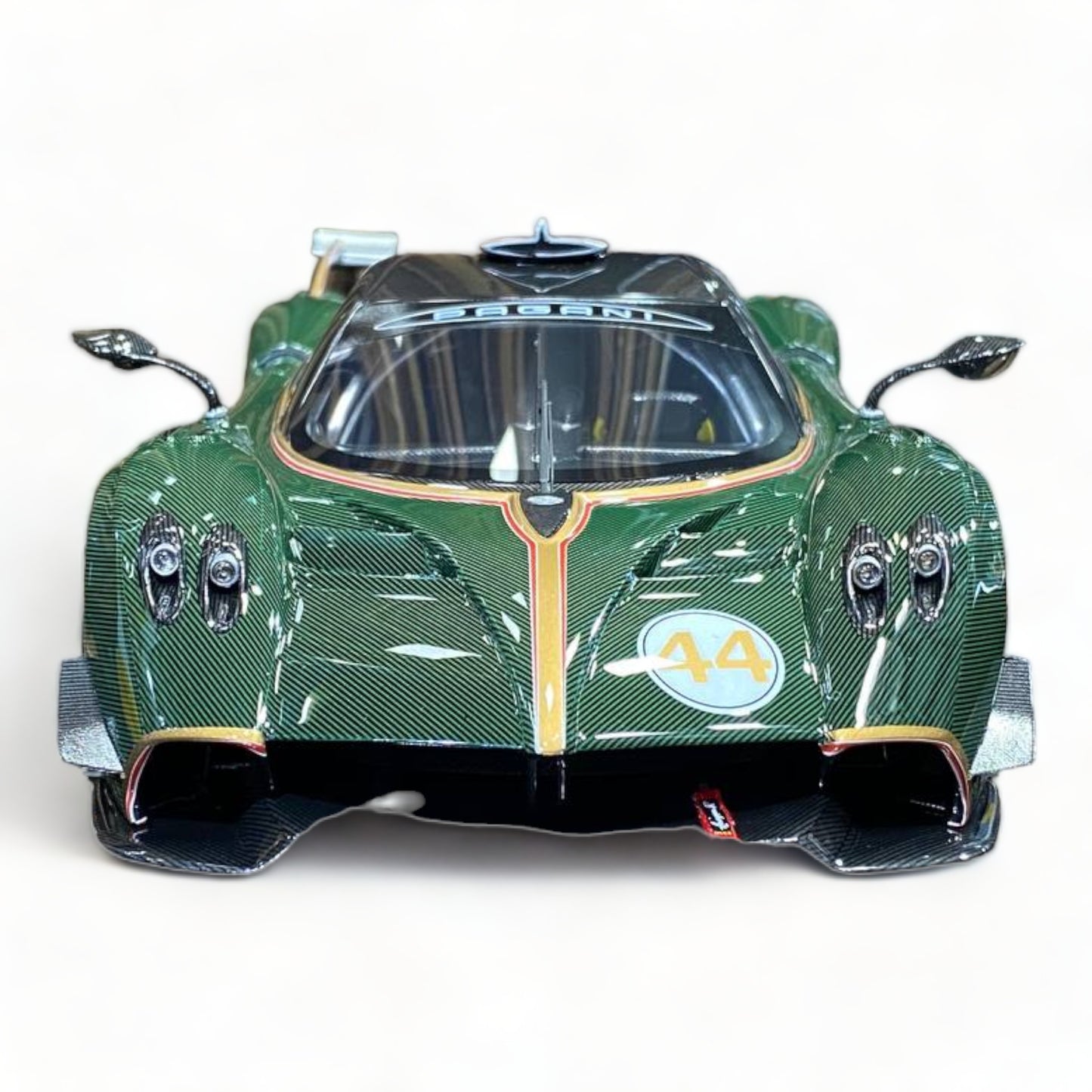 Pagani HUAYRA R #44 GREEN CARBON by VIP Models|Sold in Dturman.com Dubai UAE.