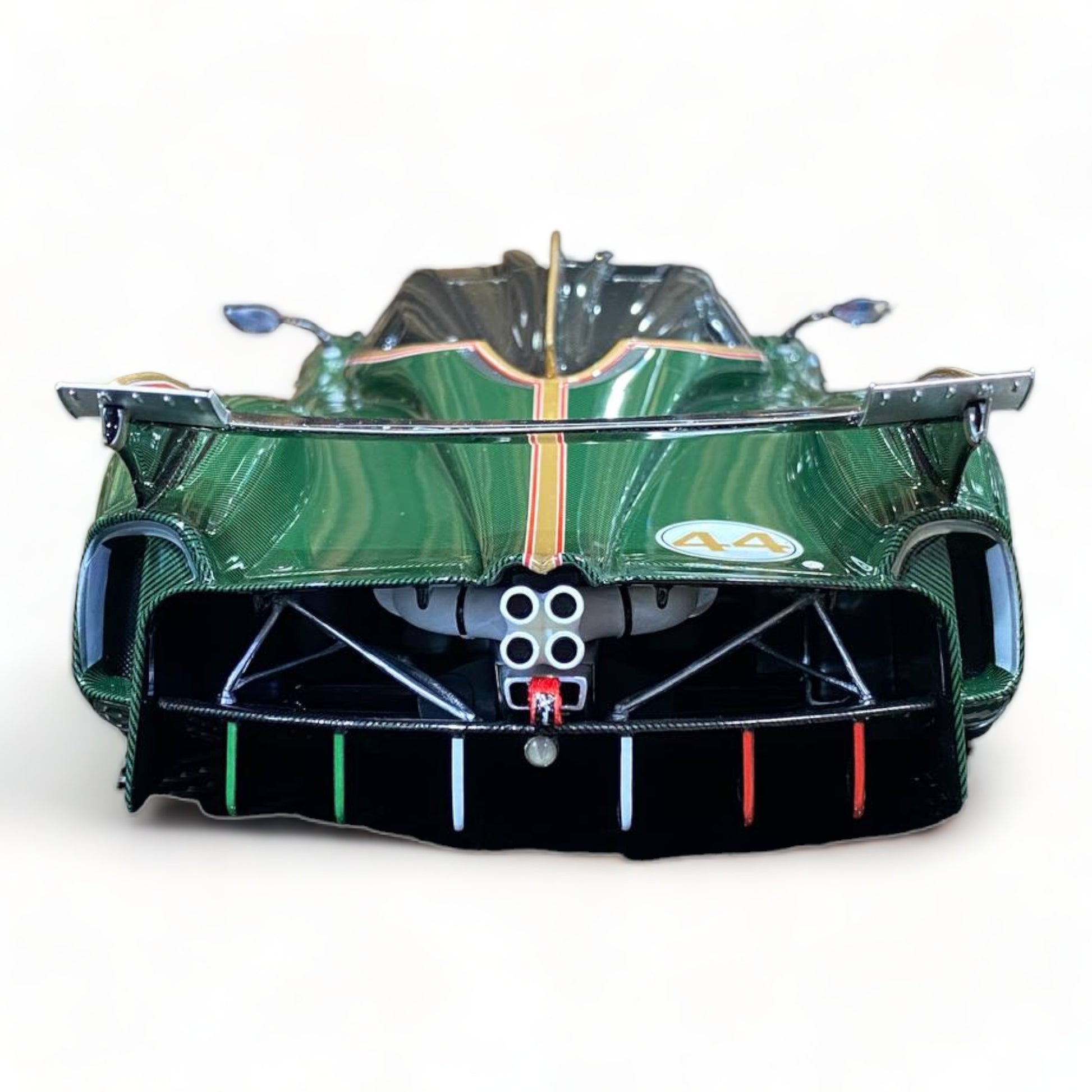 Pagani HUAYRA R #44 GREEN CARBON by VIP Models|Sold in Dturman.com Dubai UAE.