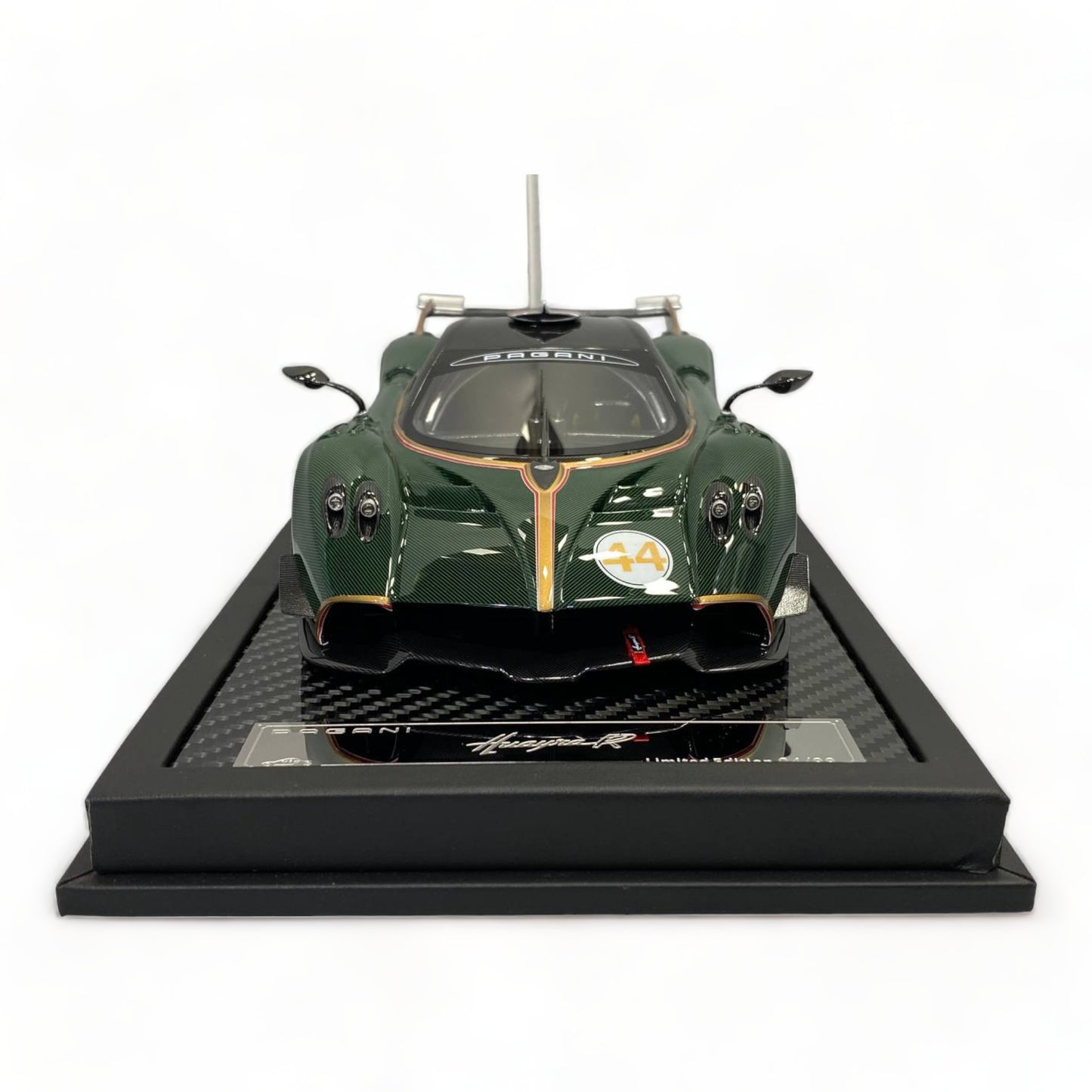 Pagani HUAYRA R #44 GREEN CARBON by VIP Models|Sold in Dturman.com Dubai UAE.