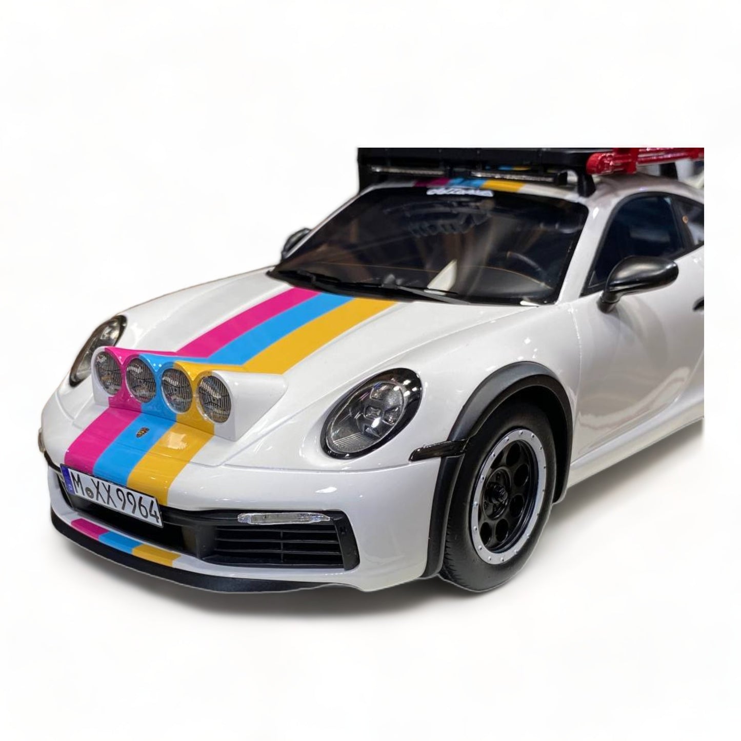 Porsche 911 CARRERA GTS WHITE 1/18 by VIP Models