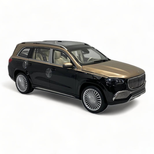 Mercedes Benz Maybach GLS 600 Black/Gold 1/18 by Paragon Models