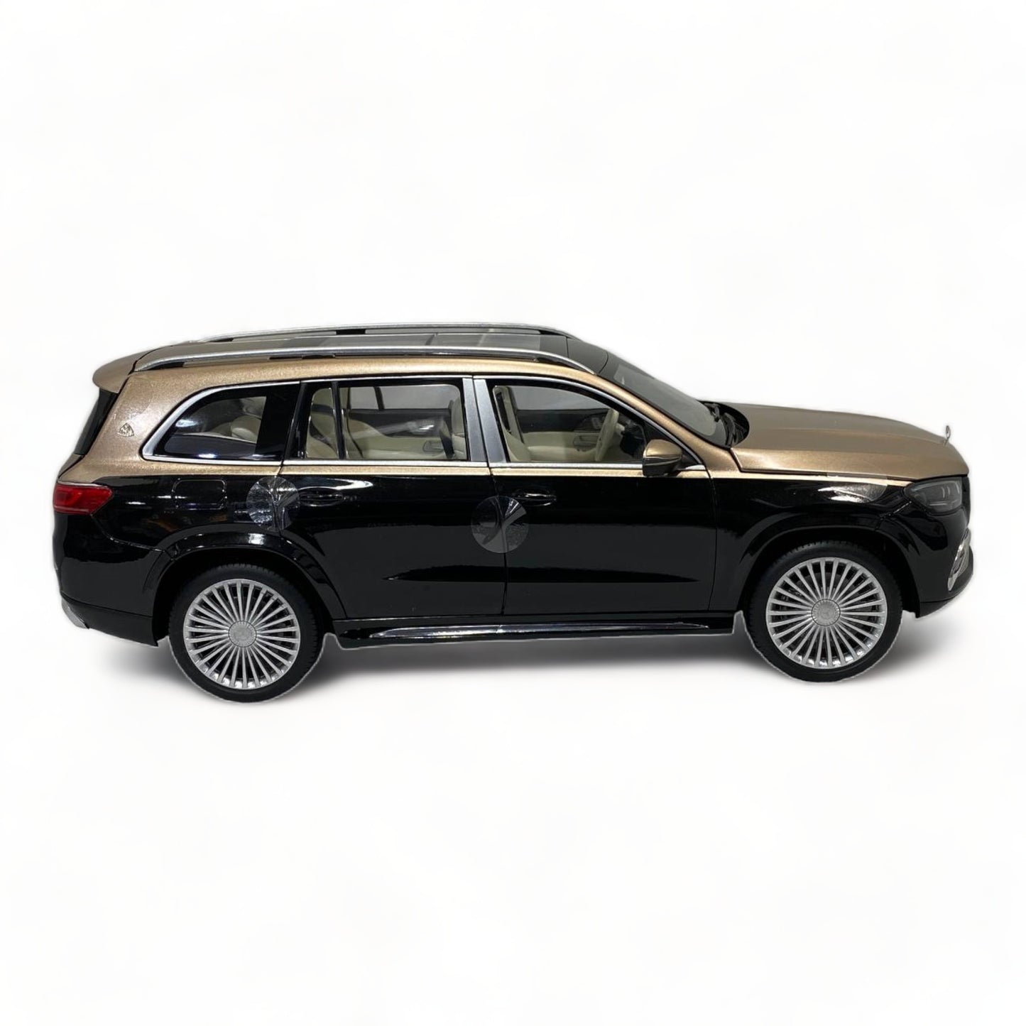 Mercedes Benz Maybach GLS 600 Black/Gold 1/18 by Paragon Models|Sold in Dturman.com Dubai UAE.