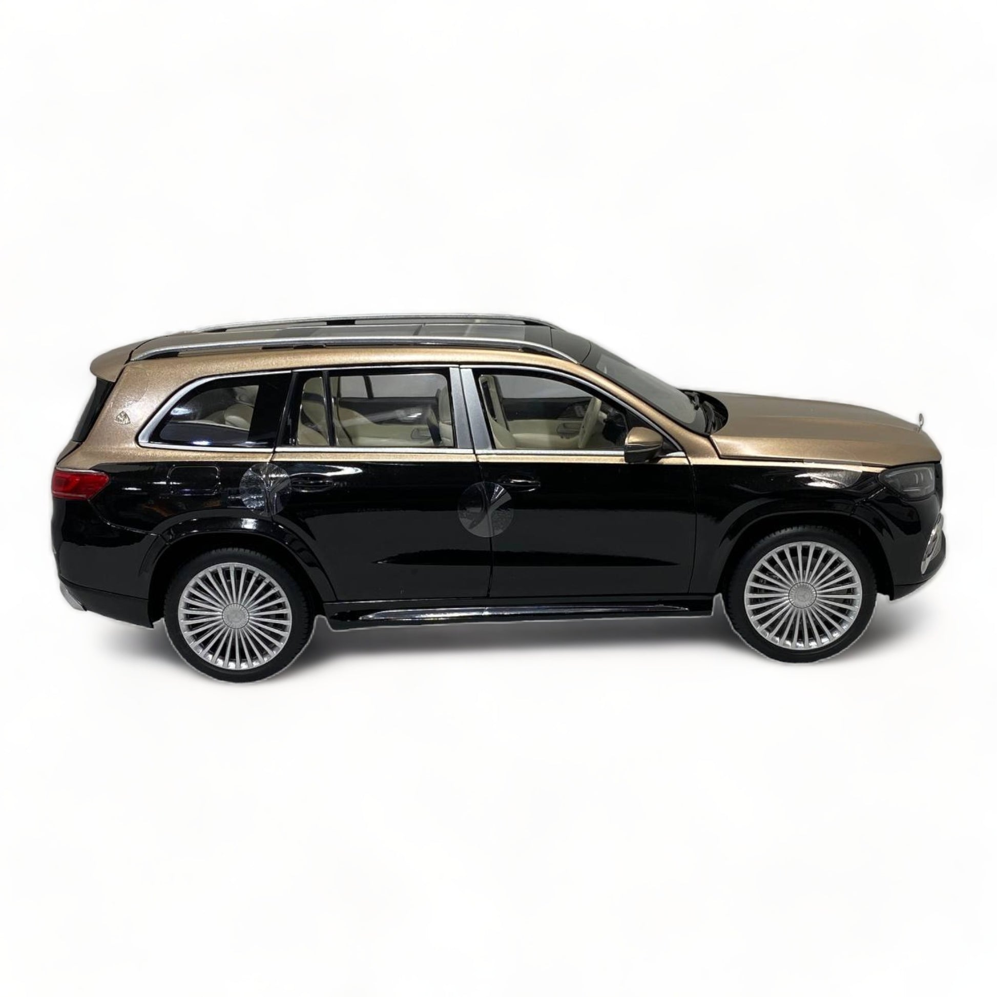 Mercedes Benz Maybach GLS 600 Black/Gold 1/18 by Paragon Models|Sold in Dturman.com Dubai UAE.