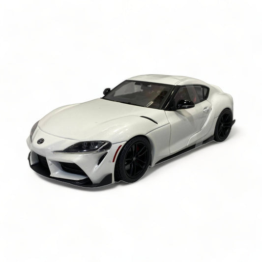 1/18 Diecast Solido TOYOTA Supra GR  WHITE 2023 Scale Model Car|Sold in Dturman.com Dubai UAE.