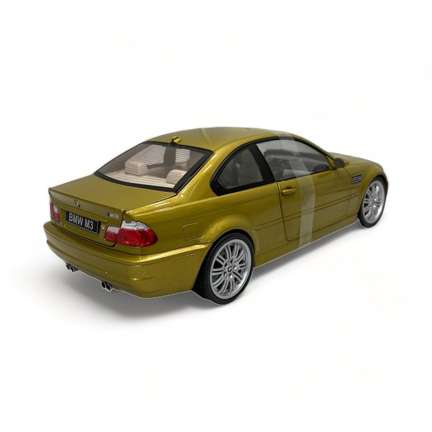 1/18 Diecast Solido BMW M3 E46 GOLD 2000 Scale Model Car|Sold in Dturman.com Dubai UAE.