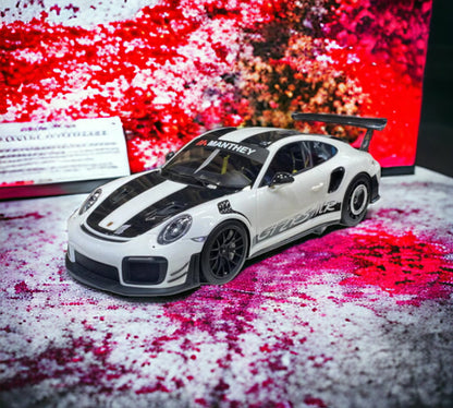 1/18 DINO Porsche 911 GT2 RS in Luminous Blue  Limited Edition|Sold in Dturman.com Dubai UAE.