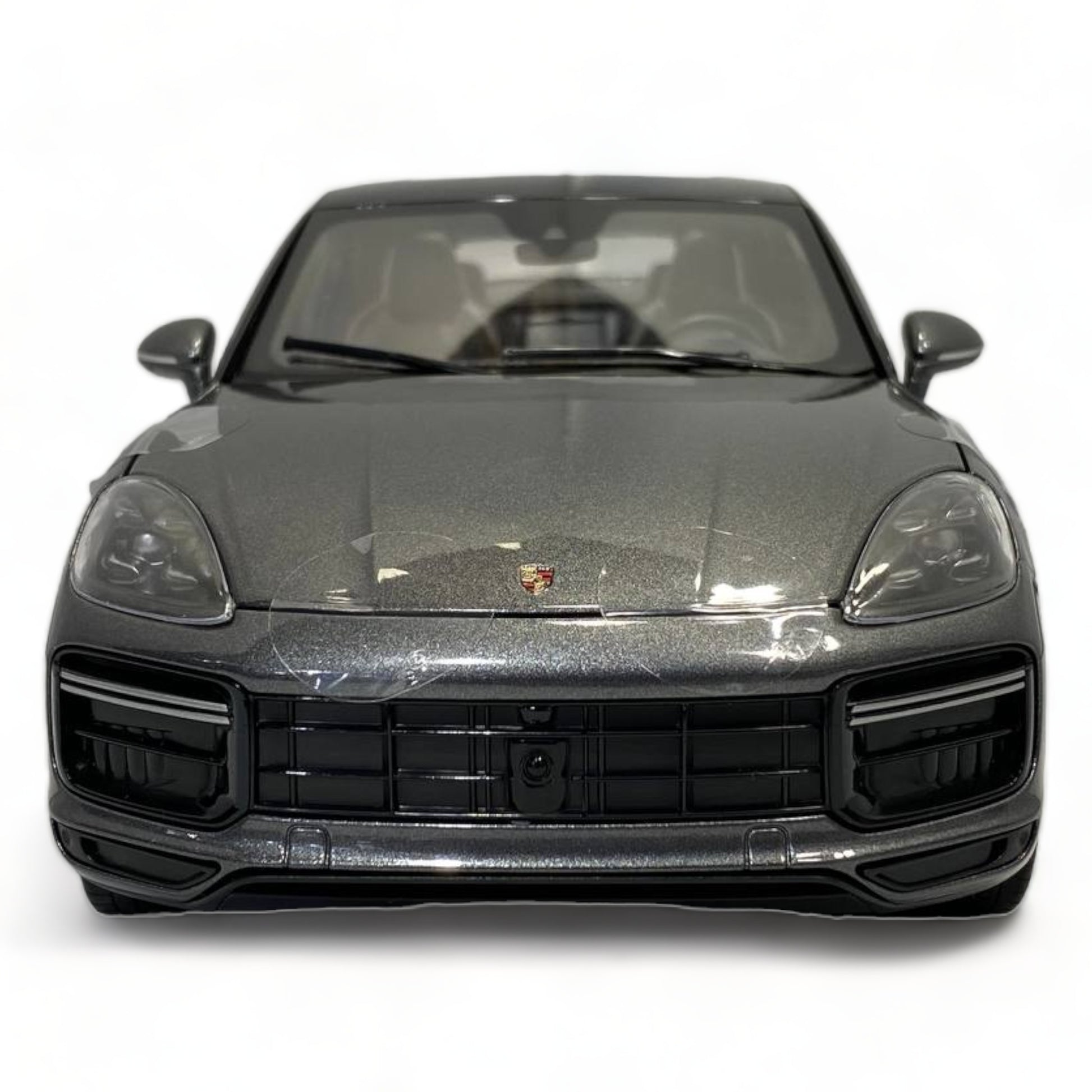 1/18 Diecast Norev Porsche CAYENNE TURBO COUPE 2019 in Grey Model Car|Sold in Dturman.com Dubai UAE.
