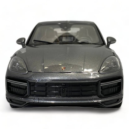 1/18 Diecast Norev Porsche CAYENNE TURBO COUPE 2019 in Grey Model Car|Sold in Dturman.com Dubai UAE.