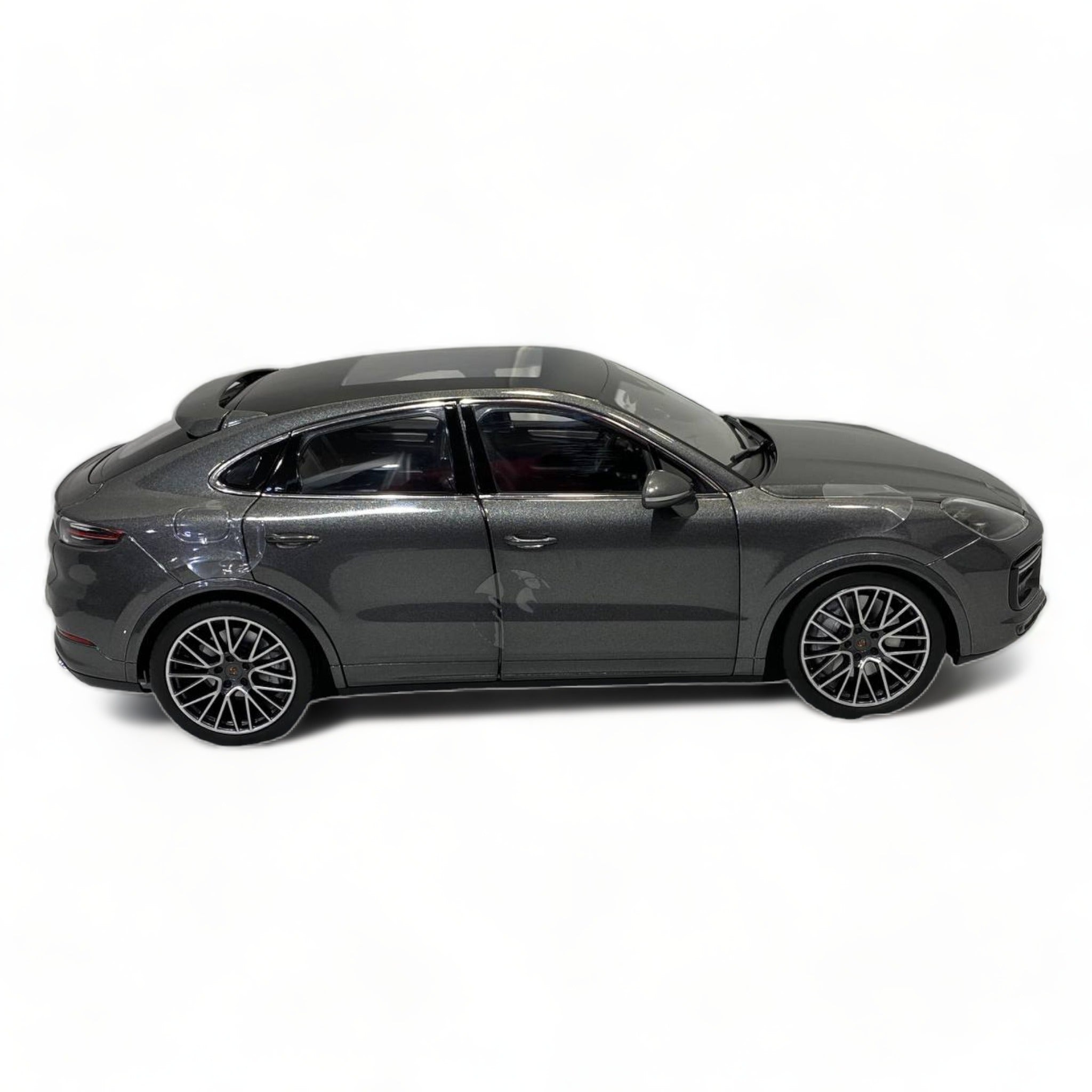 1/18 Diecast Norev Porsche CAYENNE TURBO COUPE 2019 in Grey Model