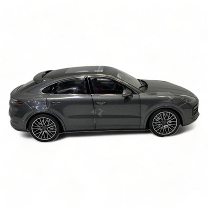 1/18 Diecast Norev Porsche CAYENNE TURBO COUPE 2019 in Grey Model Car|Sold in Dturman.com Dubai UAE.