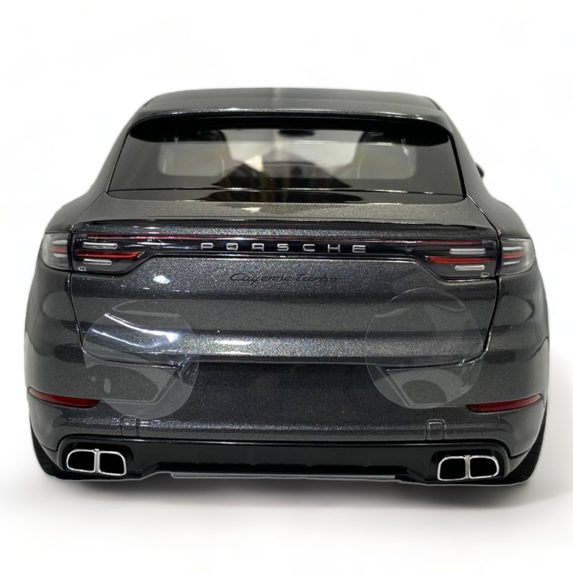 1/18 Diecast Norev Porsche CAYENNE TURBO COUPE 2019 in Grey Model Car|Sold in Dturman.com Dubai UAE.