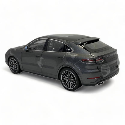 1/18 Diecast Norev Porsche CAYENNE TURBO COUPE 2019 in Grey Model Car|Sold in Dturman.com Dubai UAE.