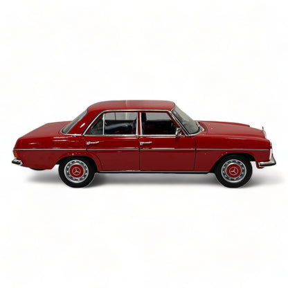 1/18 Diecast Norev Mercedes Benz 200 Red 1973 Scale Model Car|Sold in Dturman.com Dubai UAE.