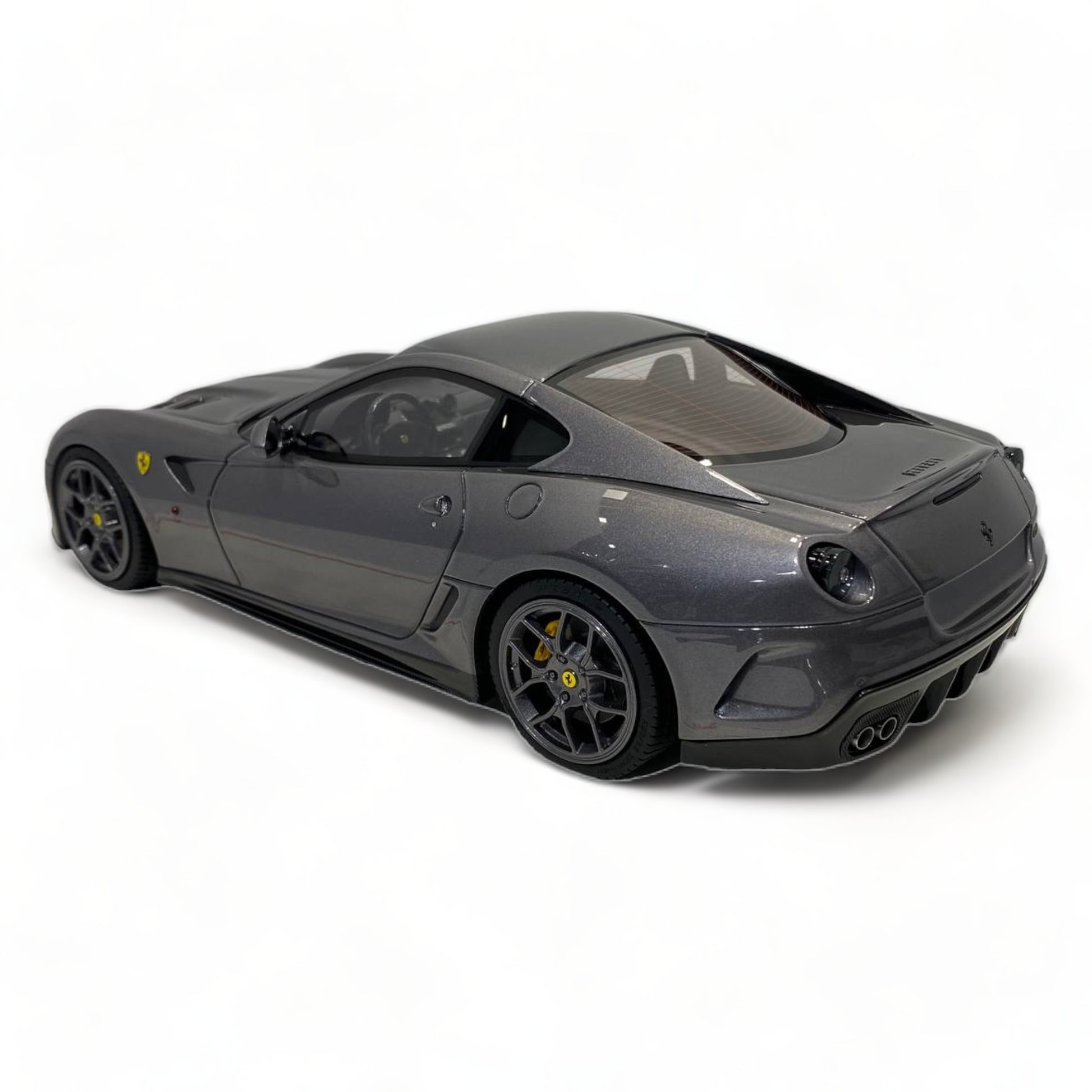 RUNNER Ferrari 99 GTO LIMITED 66 PCS SILVER GREY|Sold in Dturman.com Dubai UAE.