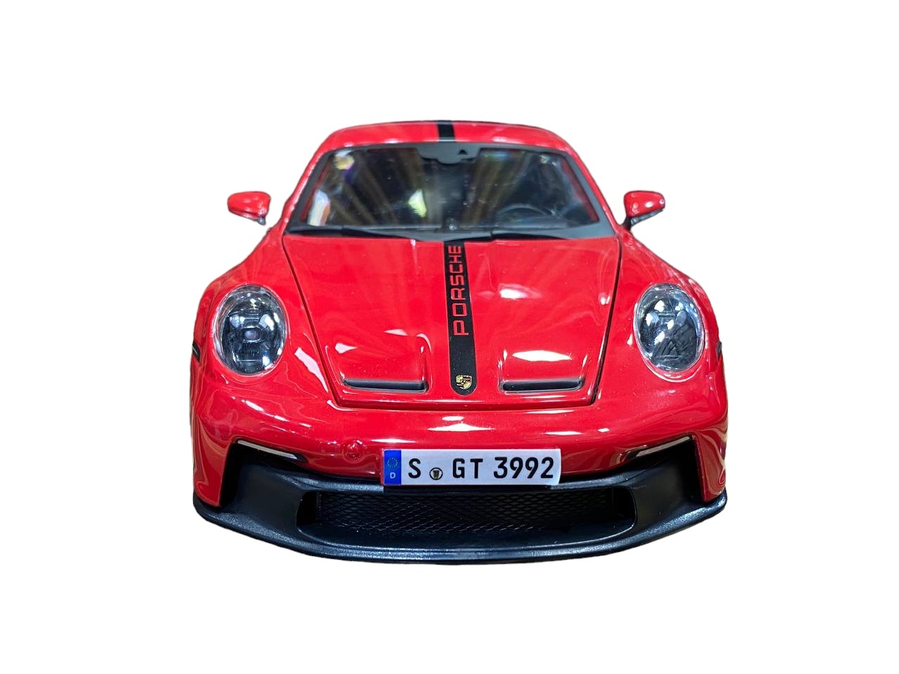 1/18 Diecast Metal Maisto Porsche 911 GT3 Red Model Car