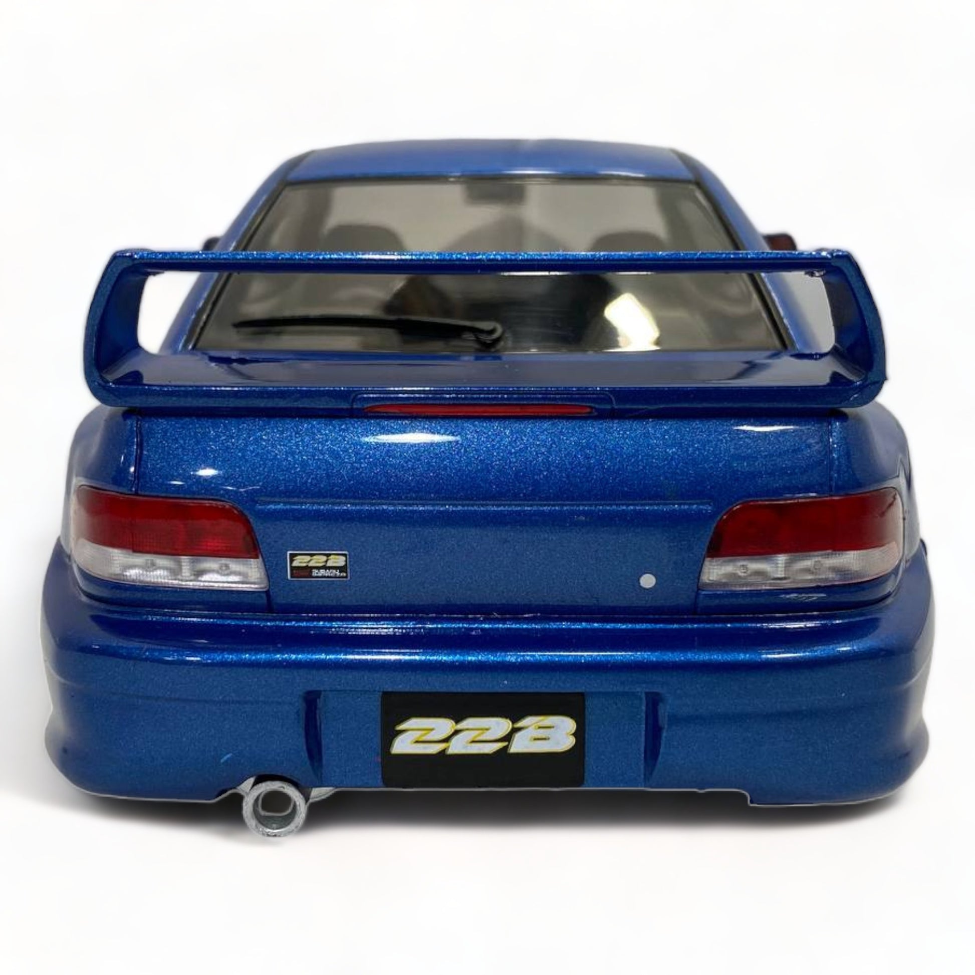 1/18 Solido Subaru Impreza 22B STI Version BLUE 1998 Model Car|Sold in Dturman.com Dubai UAE.