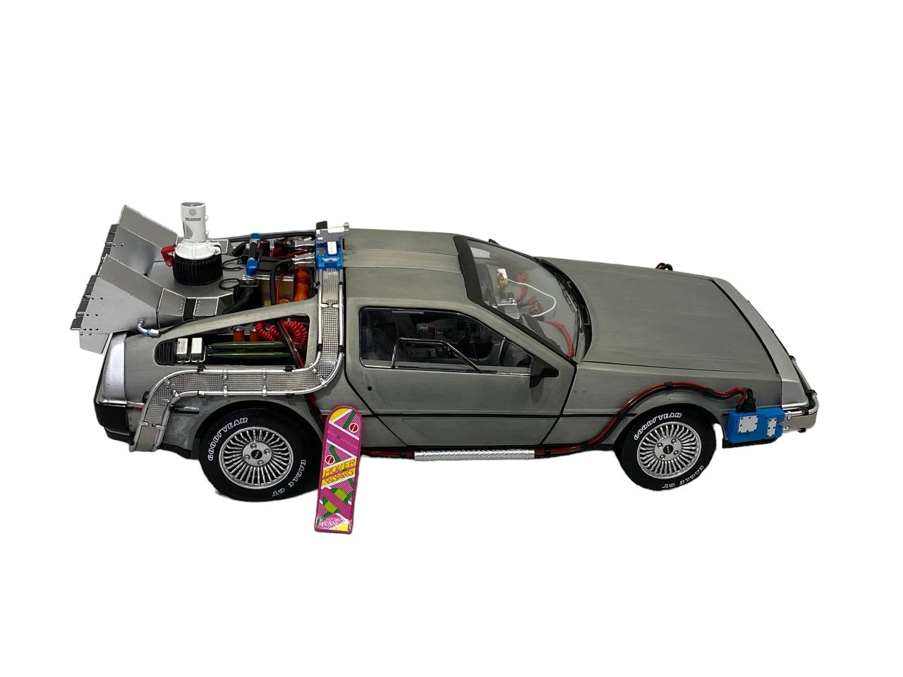 Hot Wheels DMC Back To The Future Time Machine with Mr. Fusion|Sold in Dturman.com Dubai UAE.