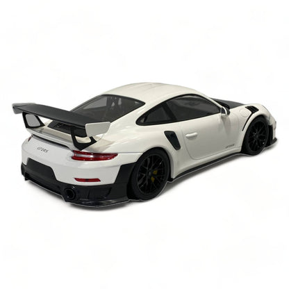 1/18 Minichamps Porsche 911 GT2 RS - White 2018 Model Car|Sold in Dturman.com Dubai UAE.