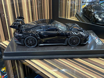 1/18 Resin Timothy & Pierre Porsche 911 GT3 RS  Black Miniature Model Car|Sold in Dturman.com Dubai UAE.