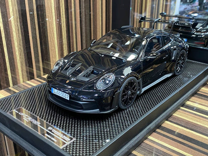 1/18 Resin Timothy & Pierre Porsche 911 GT3 RS  Black Miniature Model Car|Sold in Dturman.com Dubai UAE.