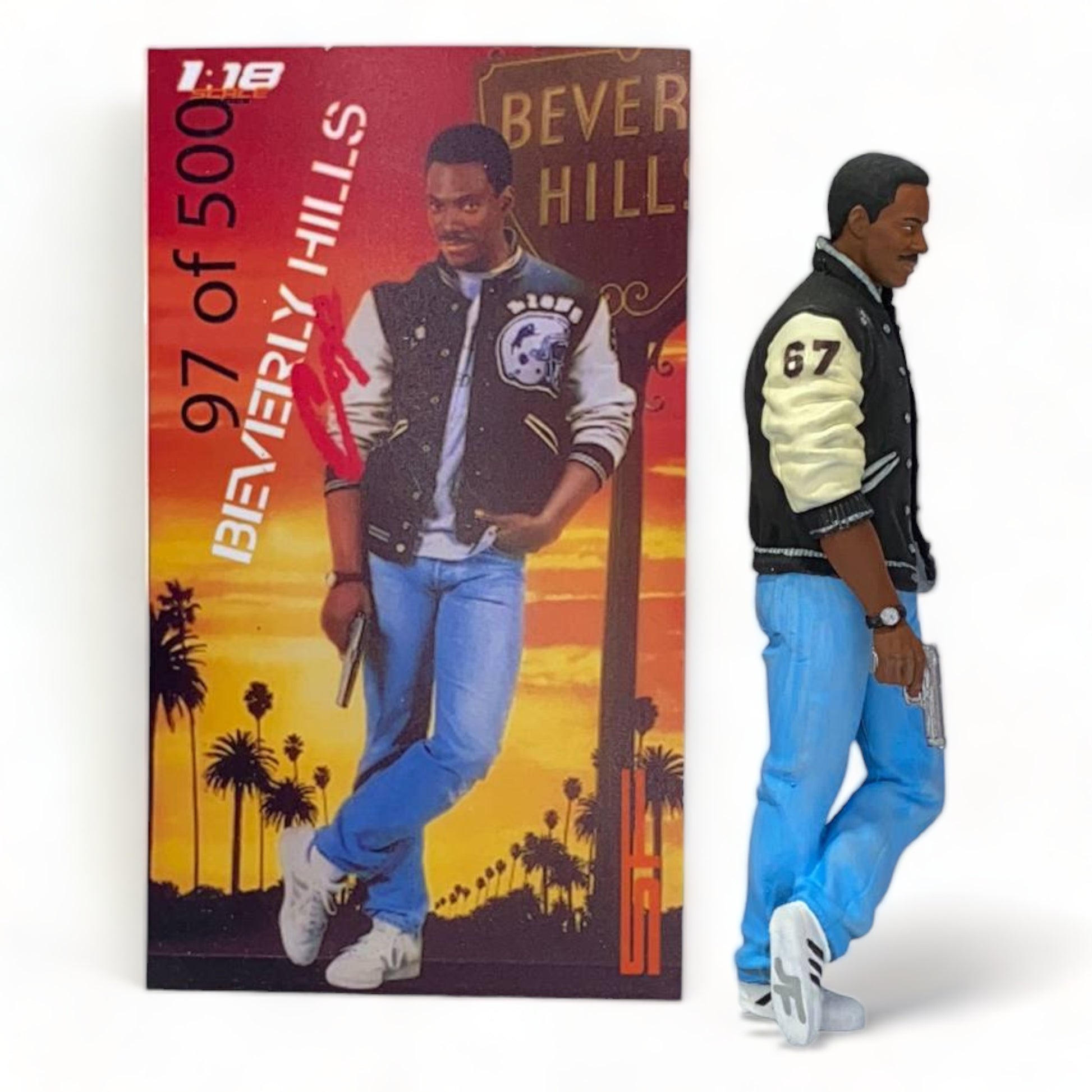 1/18BEVERLY HILLS COP ALEX FOLEY Figure - Action Figure by SF|Sold in Dturman.com Dubai UAE.