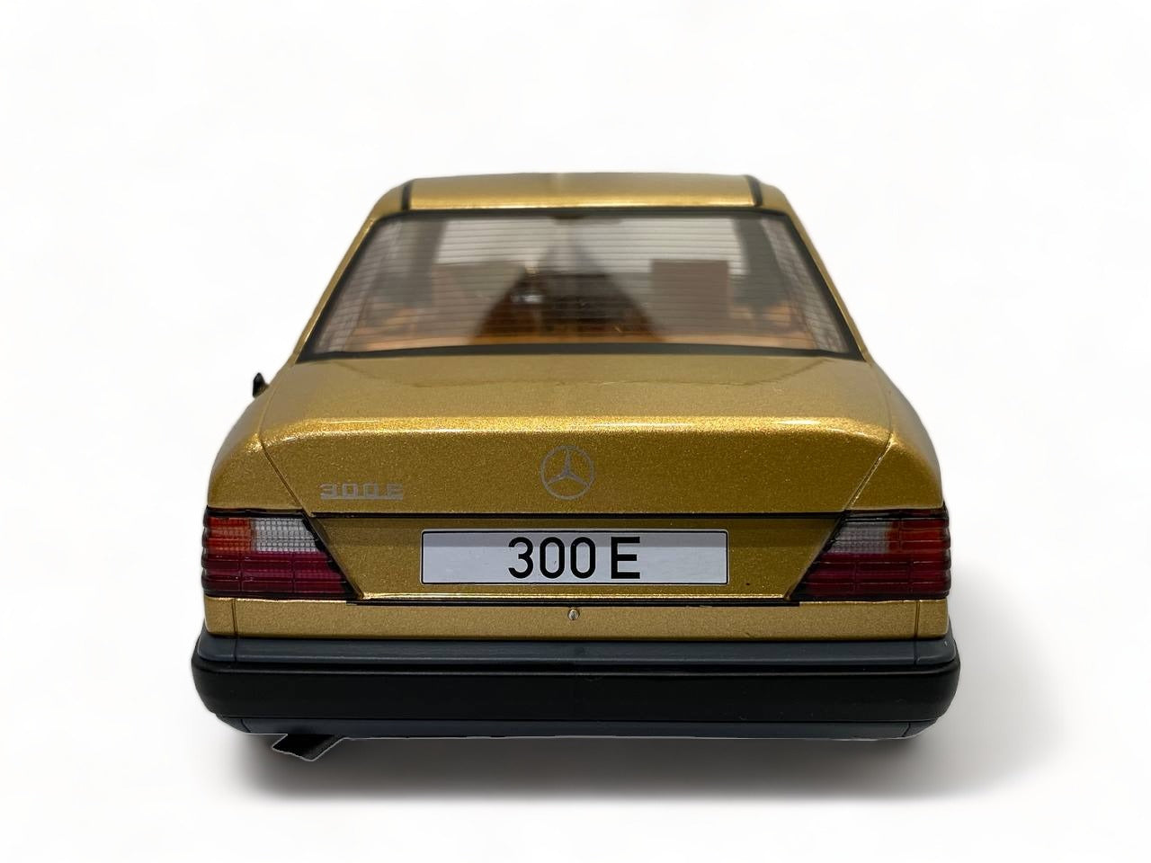1/18 Modelcar group Mercedes benz E- CLASS 300 E W124 GOLD Model Car|Sold in Dturman.com Dubai UAE.