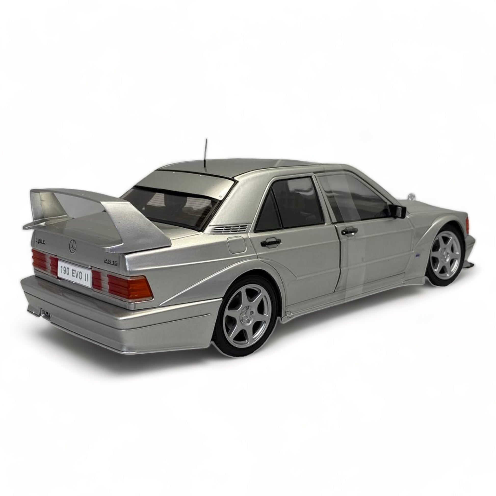 1/18 Solido Mercedes benz 190E 2,5 -16 EVOLUTION II SILVER Model Car|Sold in Dturman.com Dubai UAE.