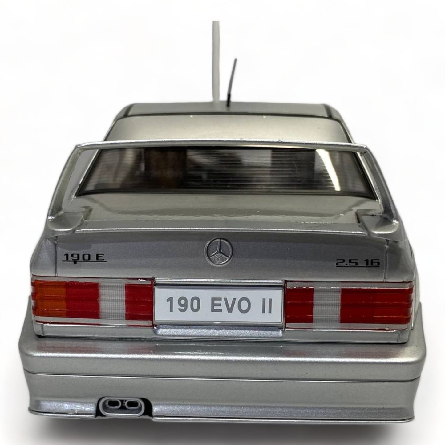 1/18 Solido Mercedes benz 190E 2,5 -16 EVOLUTION II SILVER Model Car|Sold in Dturman.com Dubai UAE.