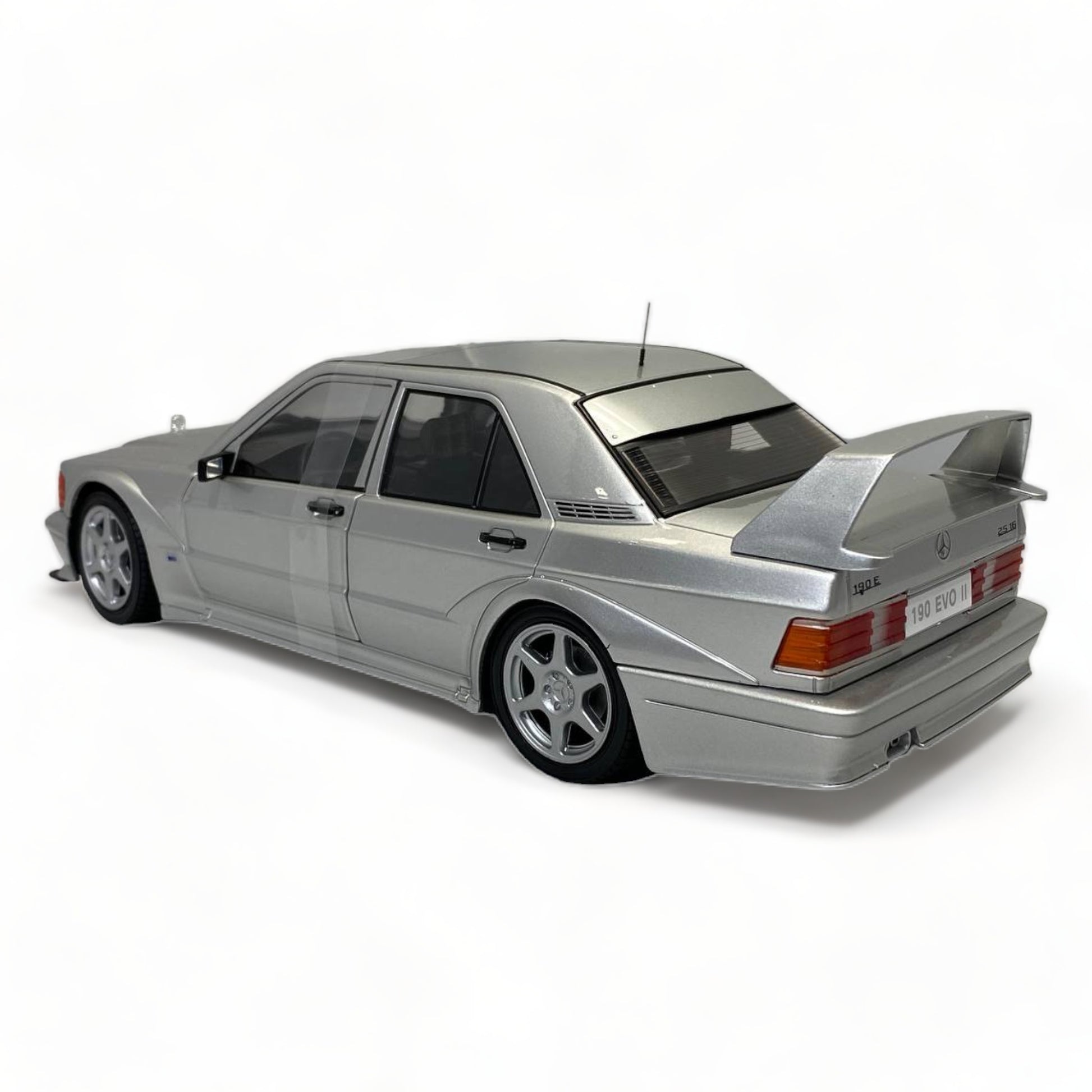 1/18 Solido Mercedes benz 190E 2,5 -16 EVOLUTION II SILVER Model Car|Sold in Dturman.com Dubai UAE.