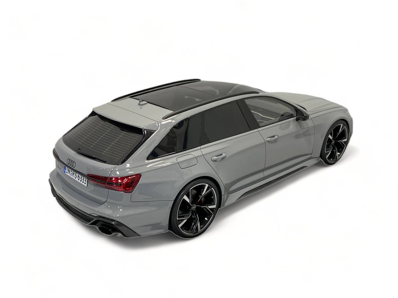 1/18 Diecast Motor Helix Audi RS 7 AVANT GREY Scale Model Car|Sold in Dturman.com Dubai UAE.