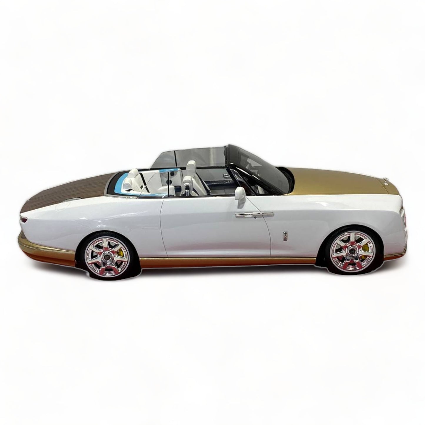 1/18 Rolls-Royce BOAT TAIL WHITE Scale Model Car