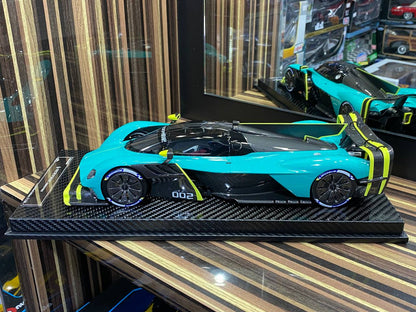 1/18 VIP Models - Aston Martin VALKYRIE AMRPRO (GREEN) Scaled Model Car|Sold in Dturman.com Dubai UAE.