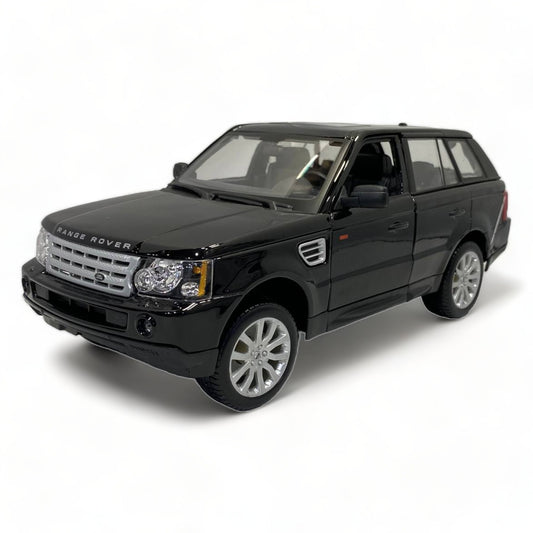 1/18 Diecast  Bburago Land Rover - Range Rover Sport (Black) Scale Model Car|Sold in Dturman.com Dubai UAE.