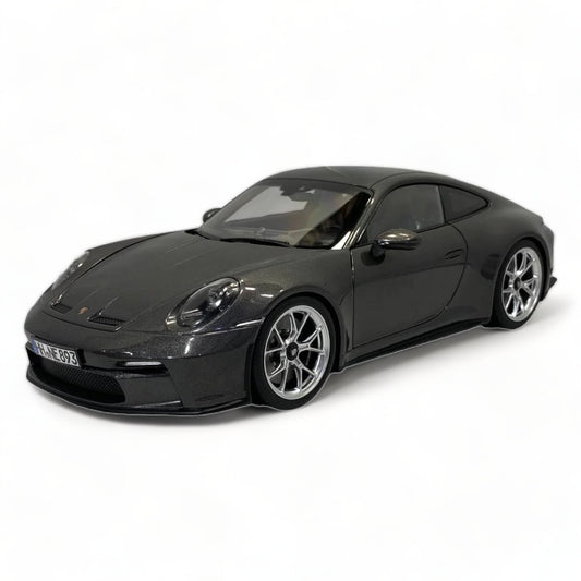 1/18 Metal Diecast Norev Porsche 911 GT3 Metallic Grey Scale Model Car|Sold in Dturman.com Dubai UAE.