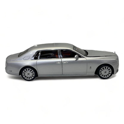 1/18 Diecast Rolls-Royce Motors Rolls-Royce Phantom VIII Silver Scale Model Car|Sold in Dturman.com Dubai UAE.