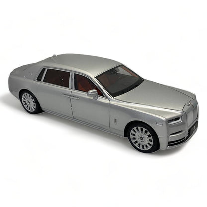 1/18 Diecast Rolls-Royce Motors Rolls-Royce Phantom VIII Silver Scale Model Car|Sold in Dturman.com Dubai UAE.