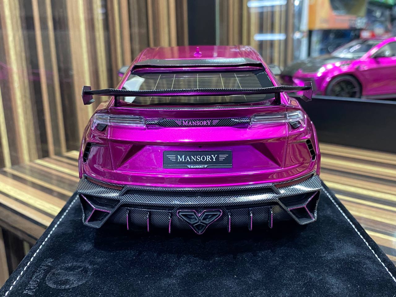 1/18 Timothy & Pierre Lamborghini URUS Venatus Purple Resin Model Car|Sold in Dturman.com Dubai UAE.