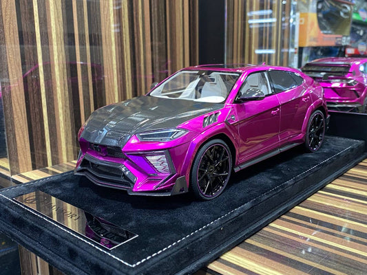 1/18 Timothy & Pierre Lamborghini URUS Venatus Purple Resin Model Car|Sold in Dturman.com Dubai UAE.